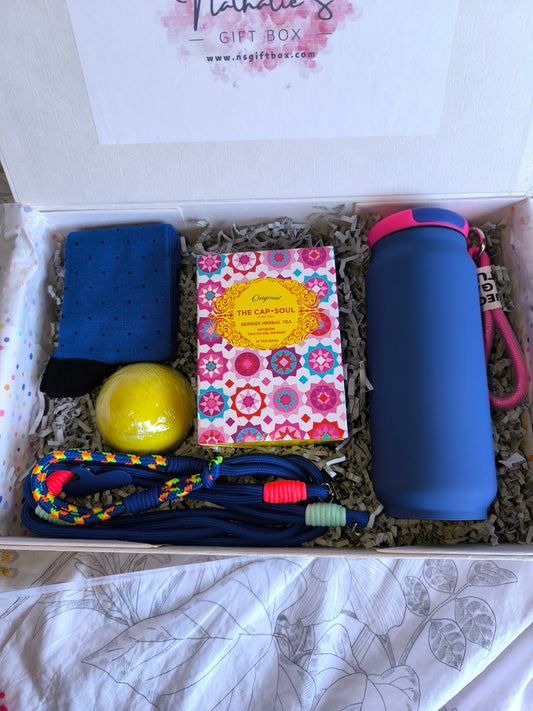 Caja de regalo “Blue Urban Chic"