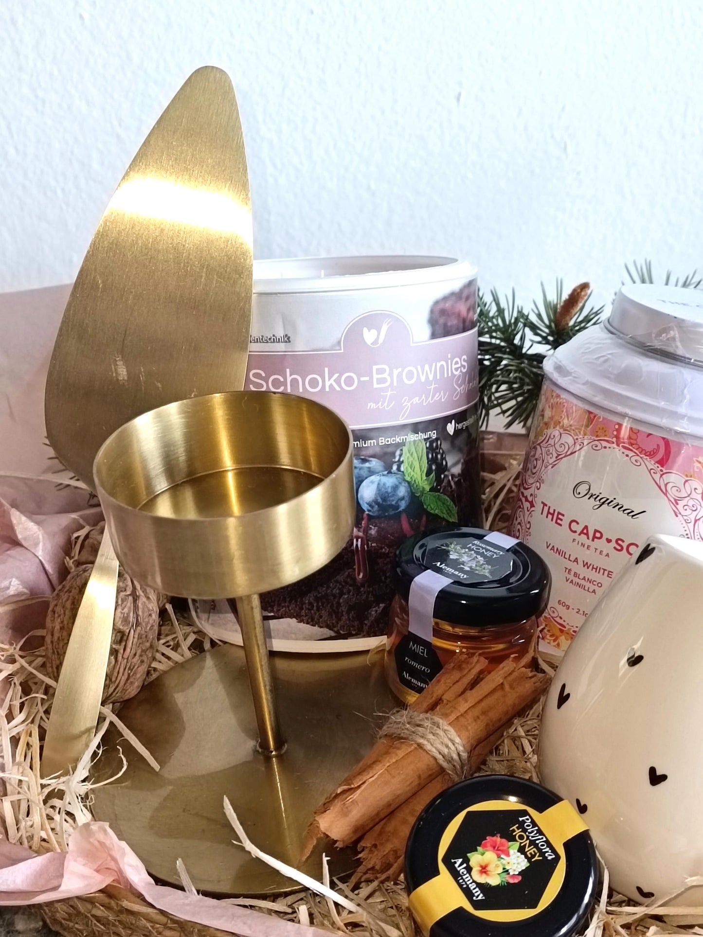Cesta de regalo "Tea Light Party"