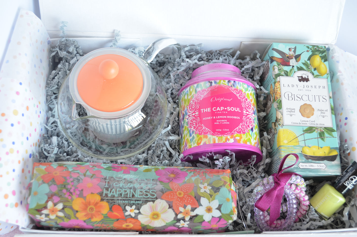 Caja de regalo té y limón