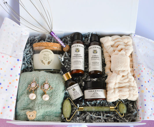 caja de regalo cuidados para el cabello