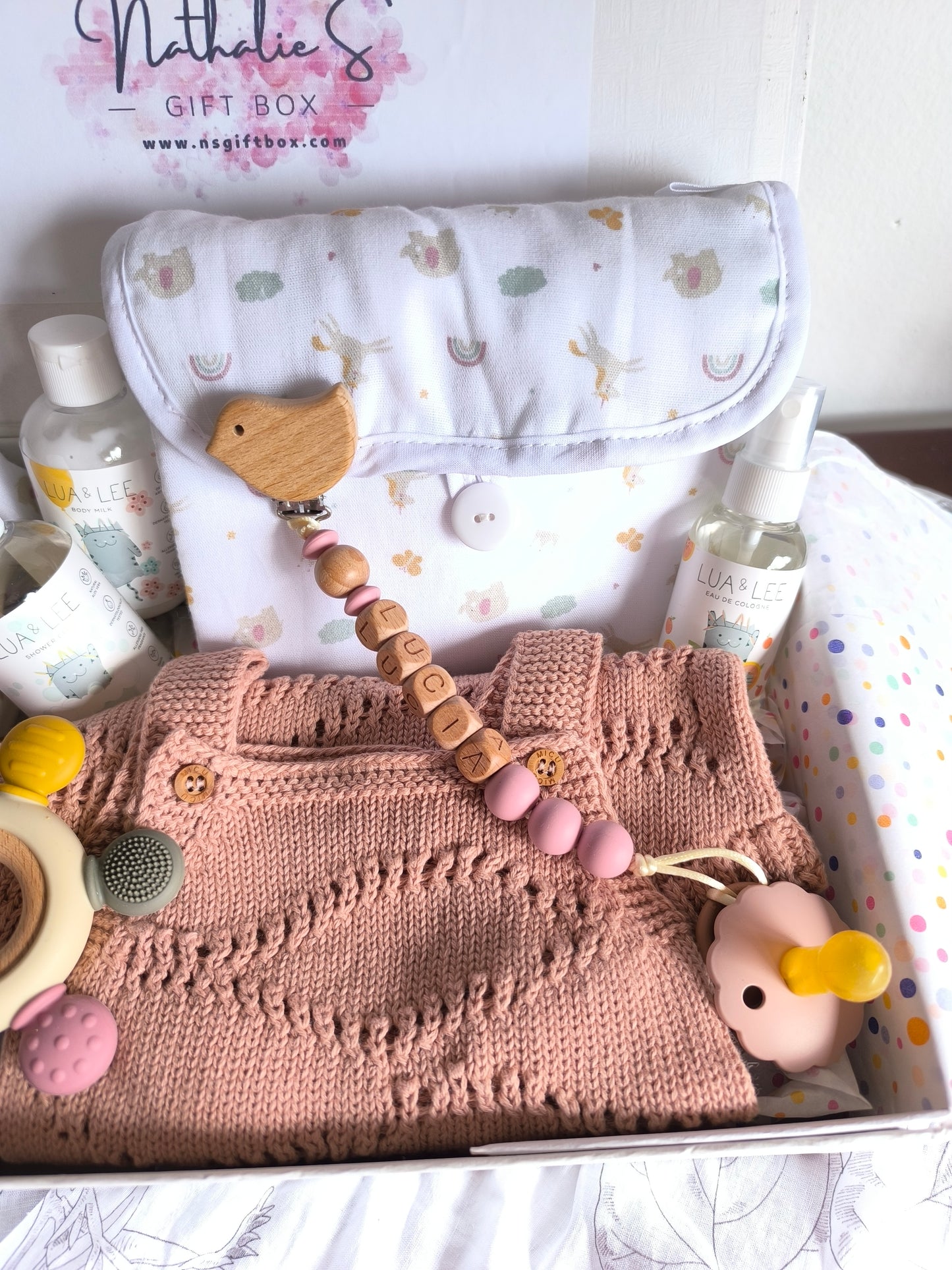 Baby Girl Set “Rosy Wonders”