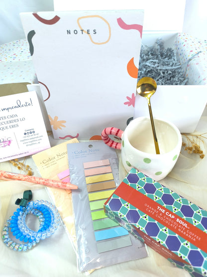 Caja de Regalo Papelería & Café Sweet Routine