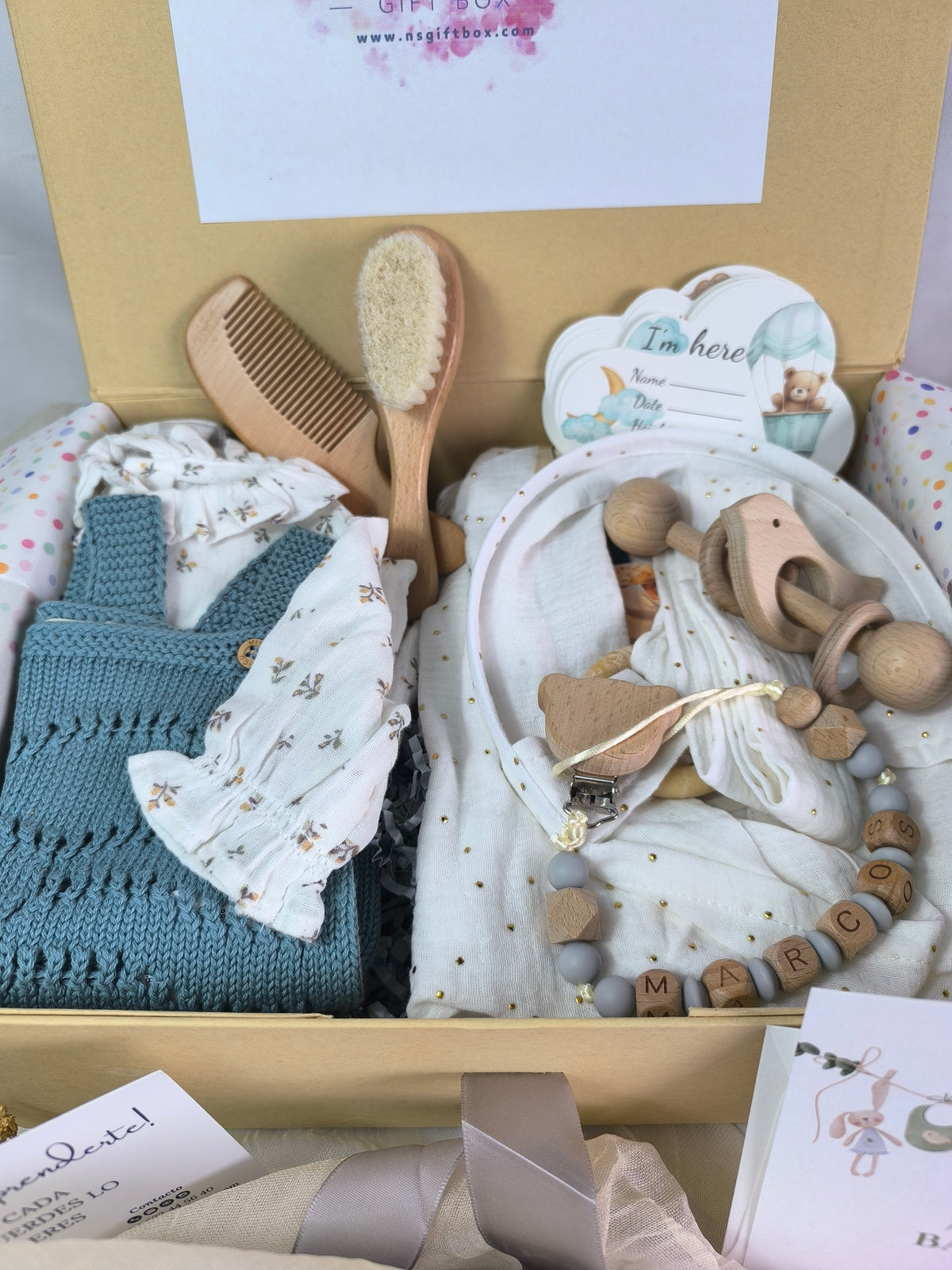 Caja de regalo bebé niño - NS Gift Box