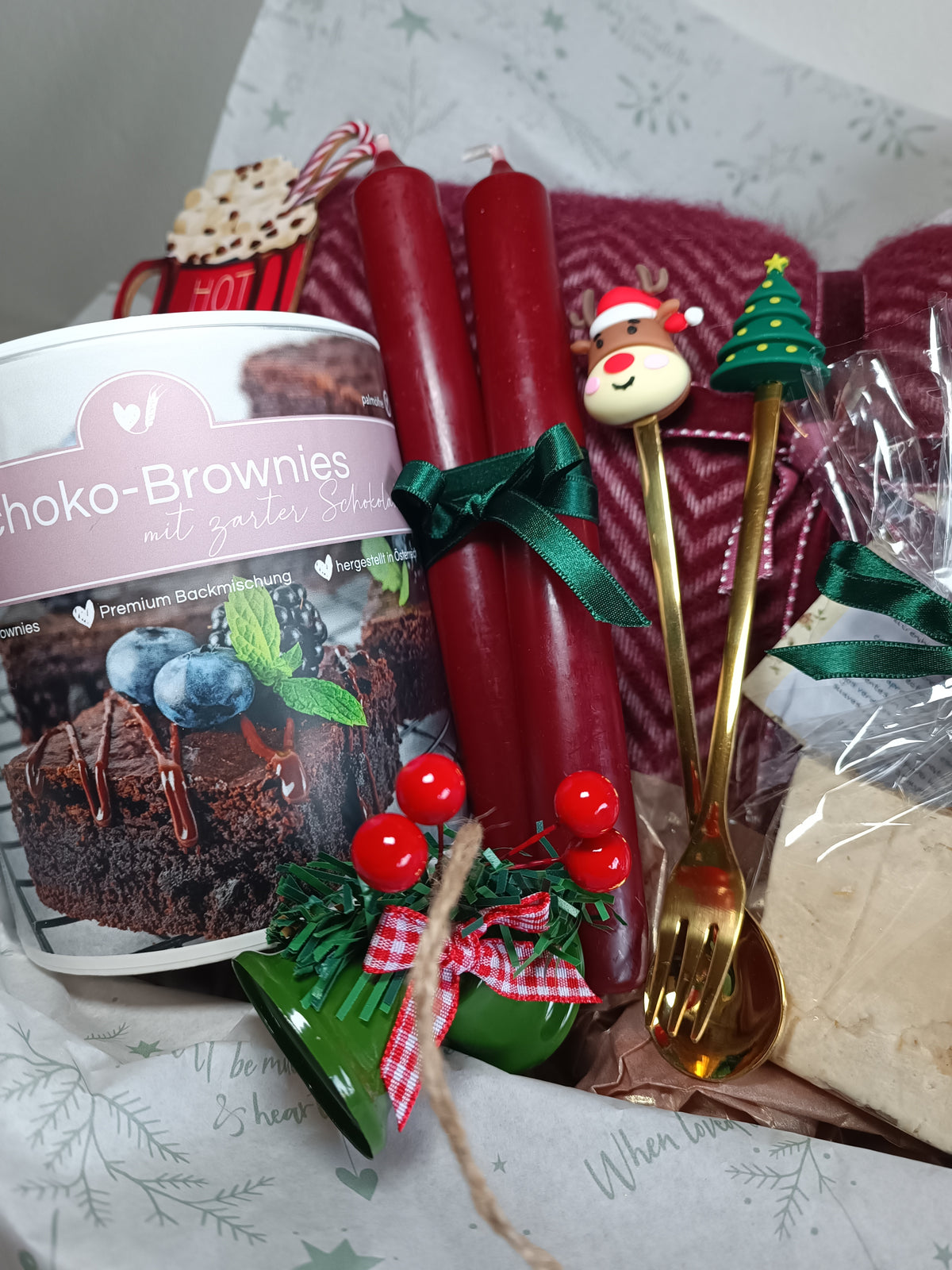 Cesta de navidad dulce