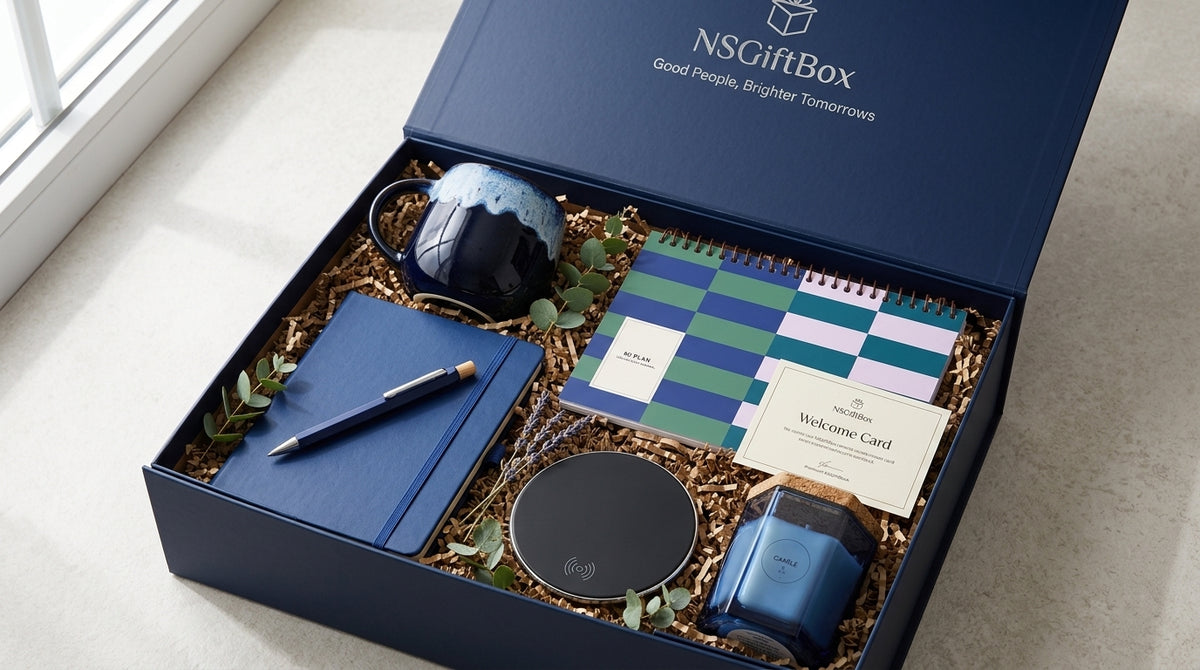 Caja de Regalo "Corporate Balance Navy"