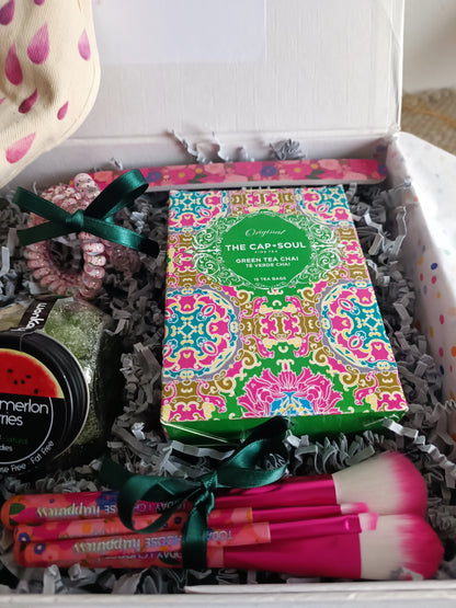 Detalles de belleza y té