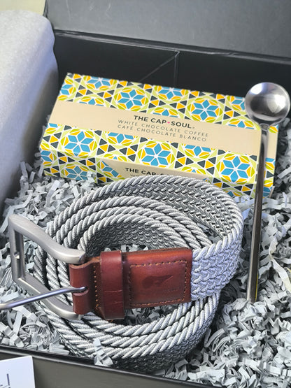 Regalos gourmet hombre- cinturón para hombre