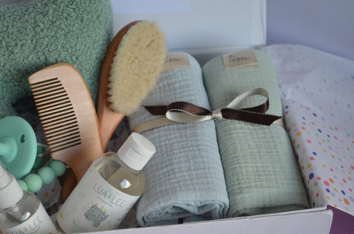 Set de accesorios naturales para bebé