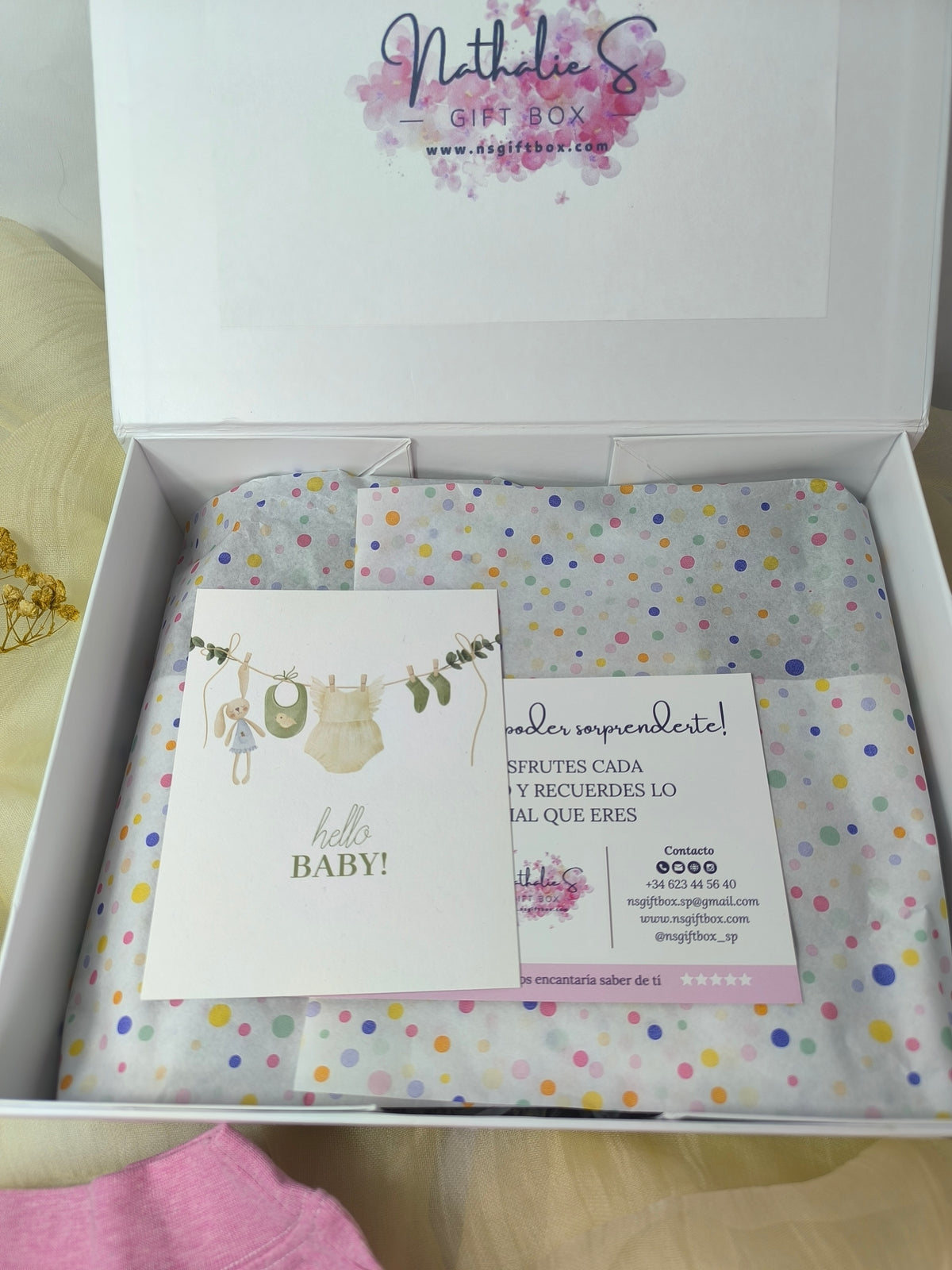 Tarjetas de fidelización y dedicatorias para bebés
