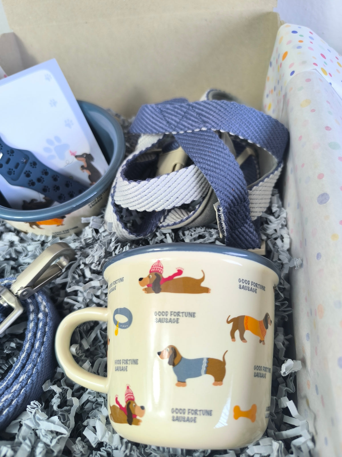 Tazas de desayuno - arnés de perro