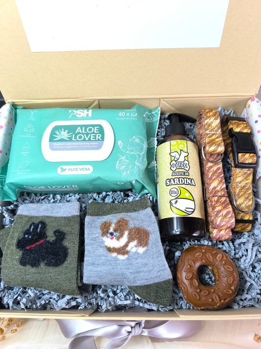 Caja de Regalo "Patas & Mimos" | Set para Perro y su Humano