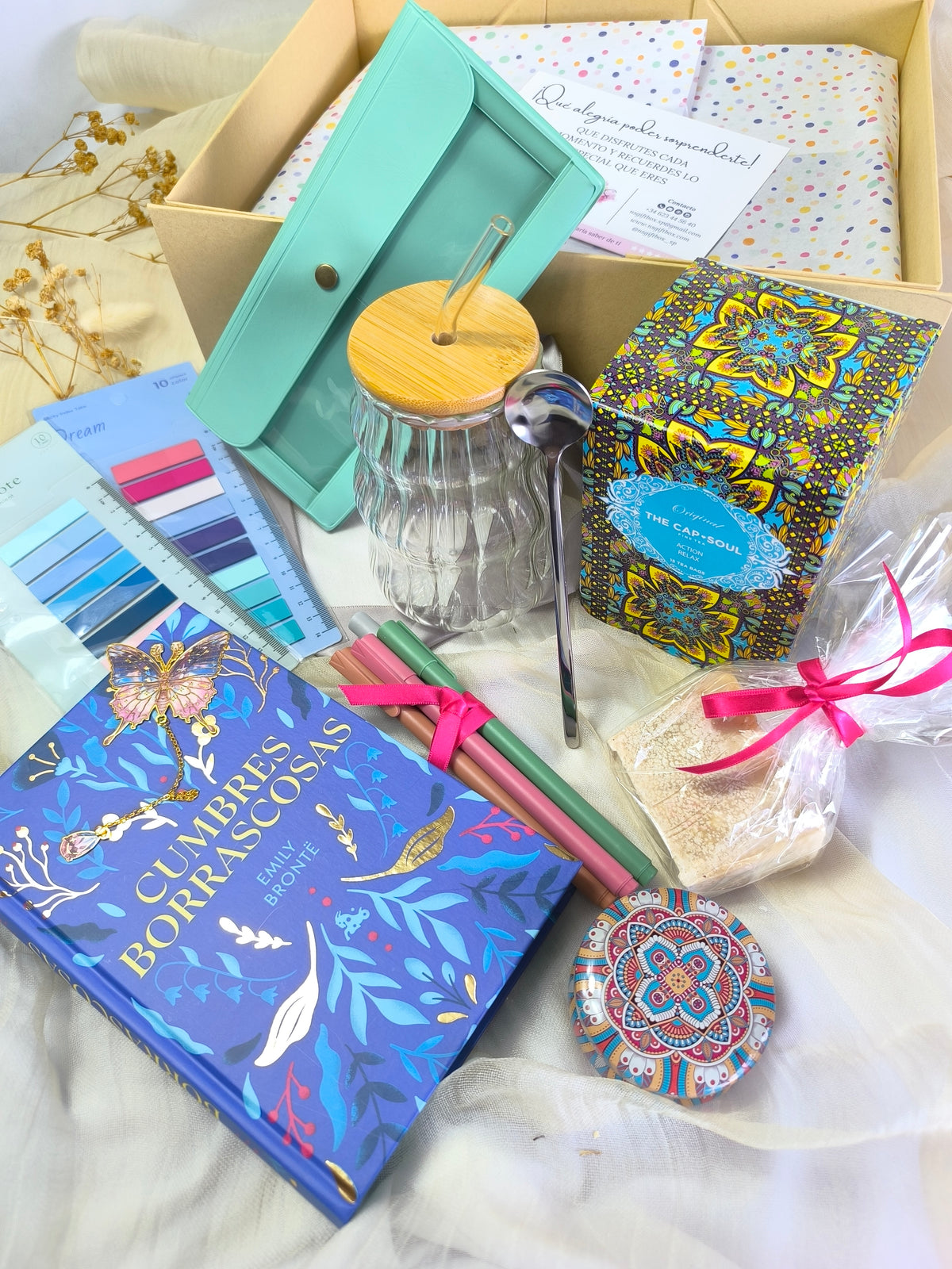 Caja de regalo "Clásicos y Té"